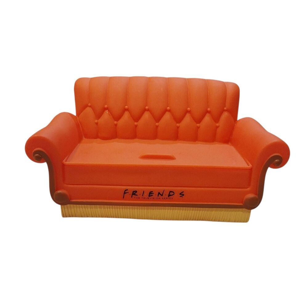 Official FRIENDS TV SERIES Orange Coffee House COUCH Phone Holder Doll Decor